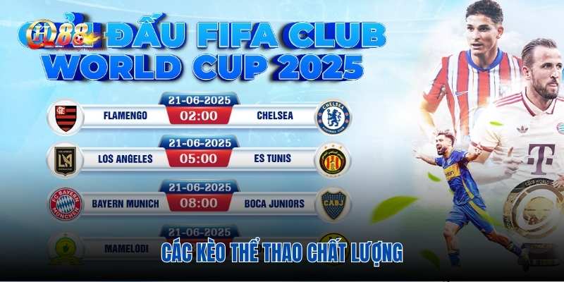 Kèo thể thao hot hit nhất ở CMD Sport QH88
