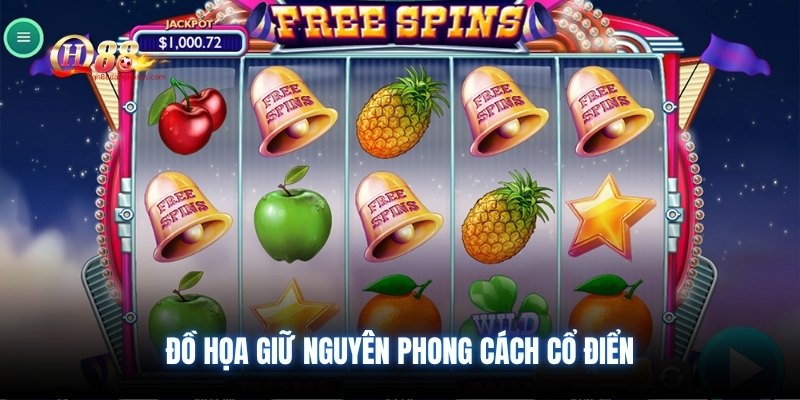 Đồ họa giữ nguyên phong cách cổ điển