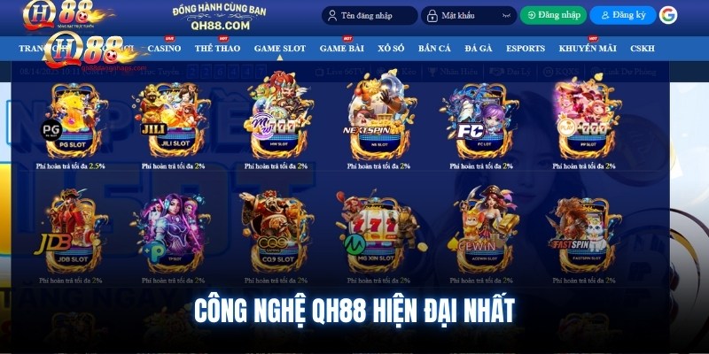 Công nghệ QH88 hiện đại nhất